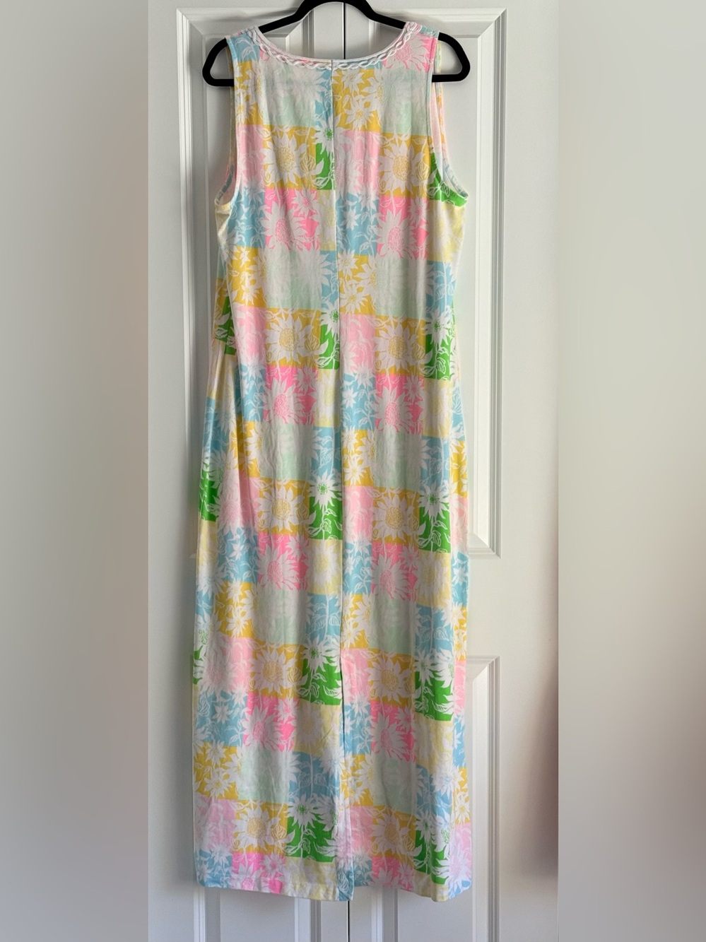 NWT Lilly Pulitzer Raina Maxi Dress - Multi Sunny Sunflower Print Size XL - Picture 5 of 6